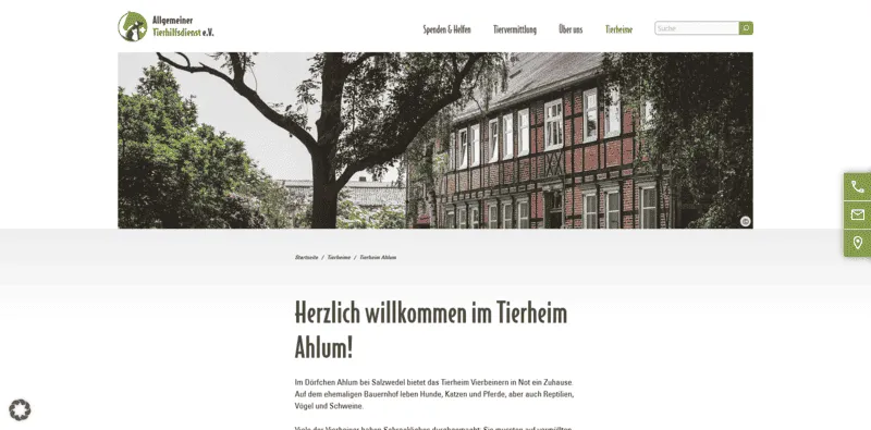 Tierheim und Gnadenhof Ahlum in Ahlum ansehen
