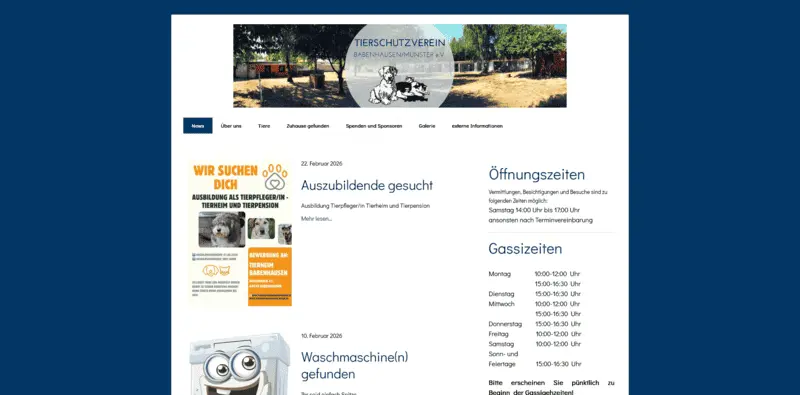 Tierheim Babenhausen besuchen