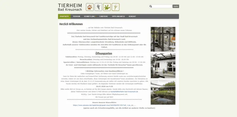 Tierheim Bad Kreuznach besuchen