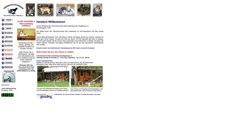 Tierheim Bad Lauterberg besuchen