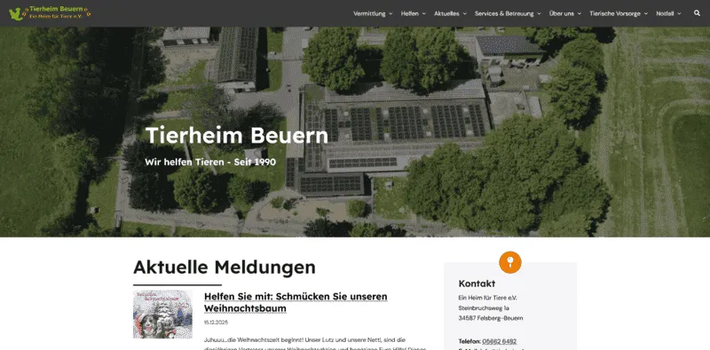 Tierheim Beuern besuchen