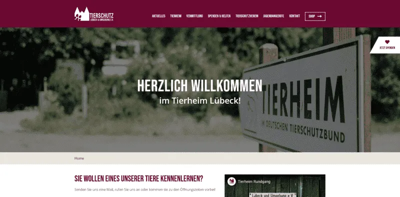 Tierheim L&uuml;beck in L&uuml;beck ansehen