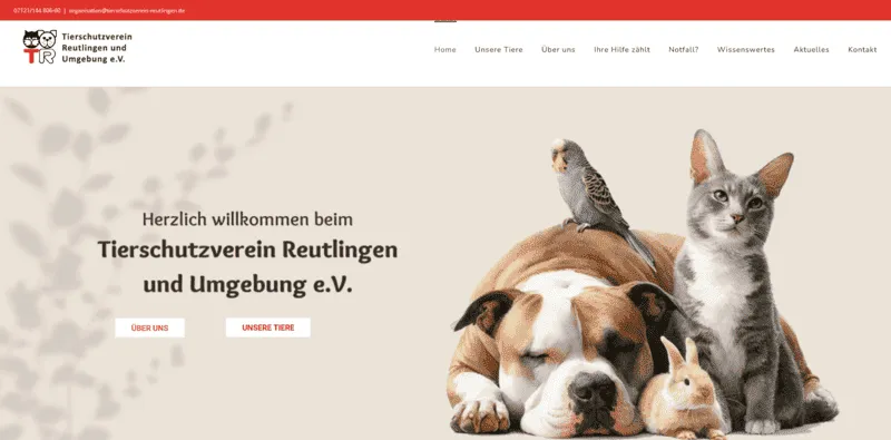 Tierheim Reutlingen besuchen