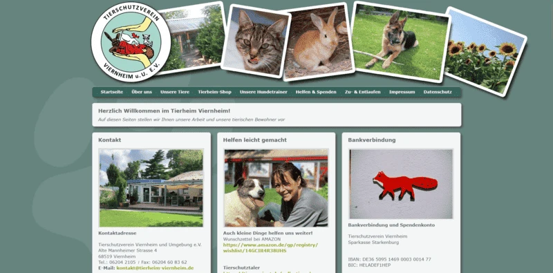 Tierschutzverein Viernheim und Umgebung e.V. besuchen