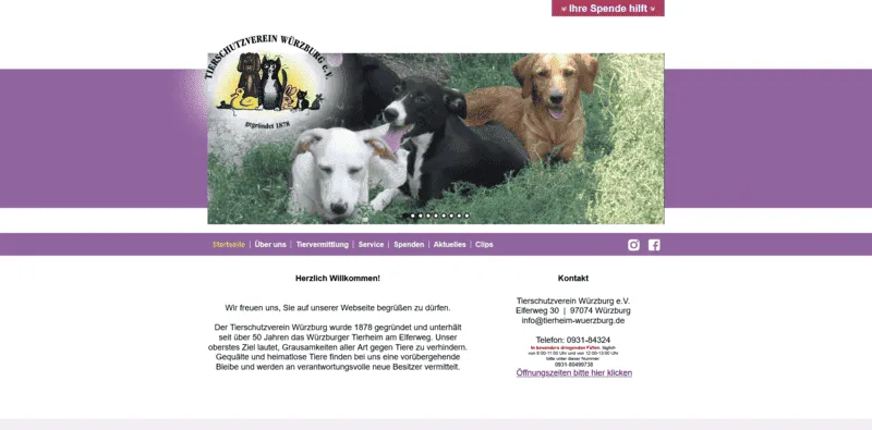 Tierheim W&uuml;rzburg